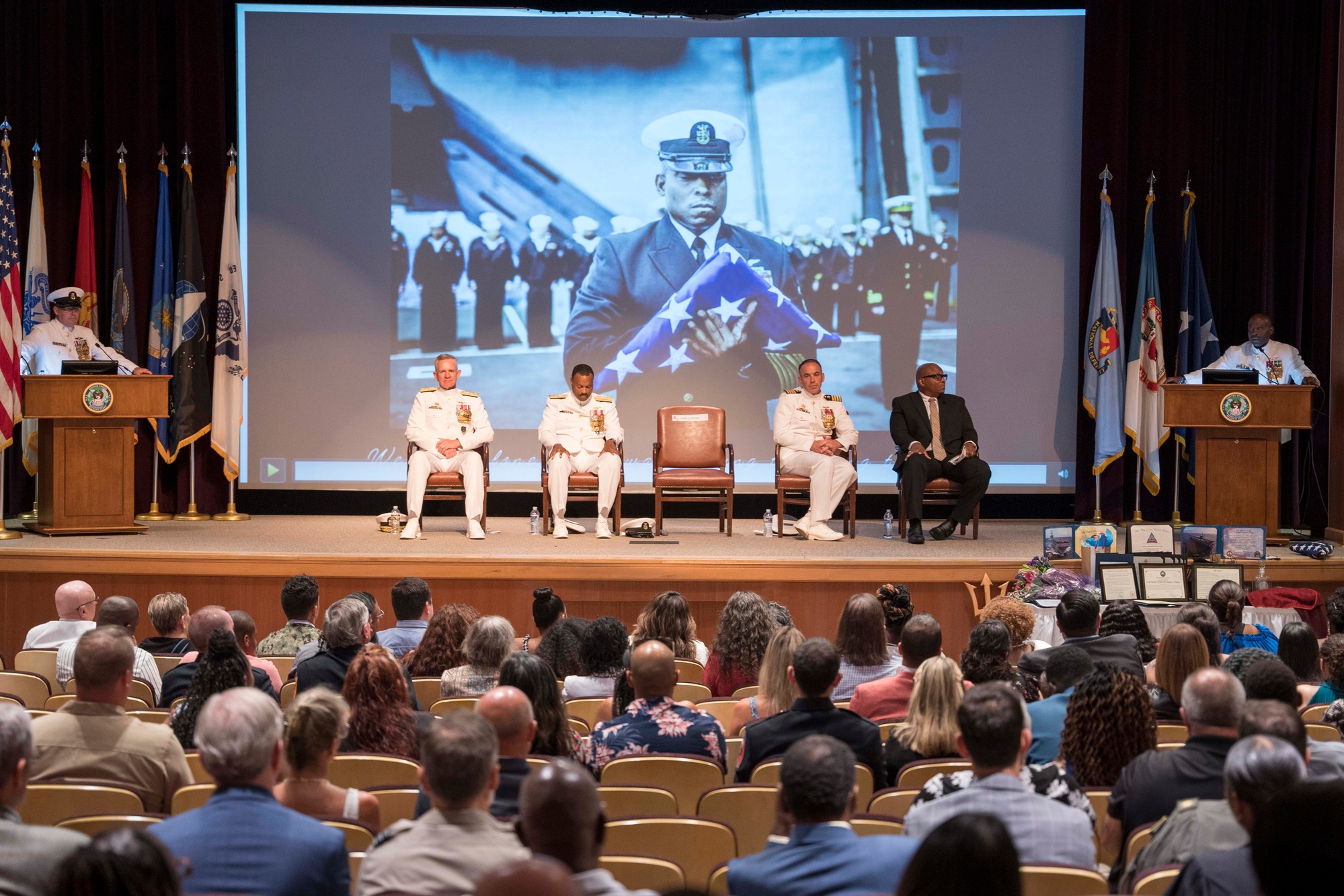 HCS Hosts Retirement Ceremony