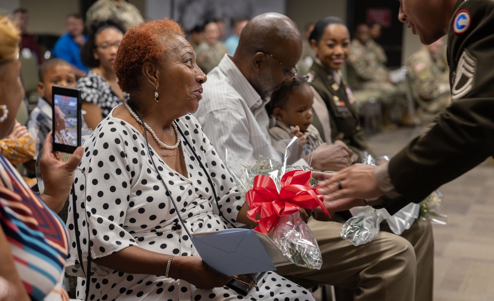 CSM Wiggins Promotion and Farewell Ceremony