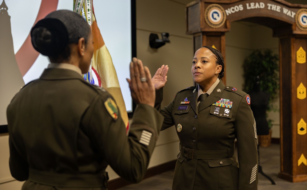 CSM Wiggins Promotion and Farewell Ceremony