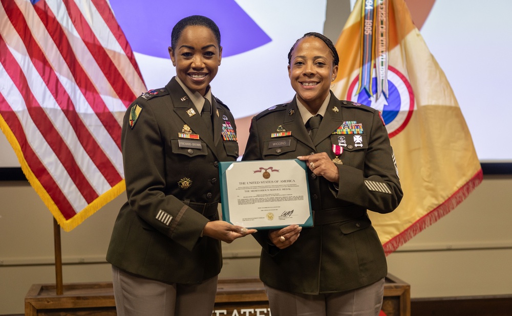 CSM Wiggins Promotion and Farewell Ceremony