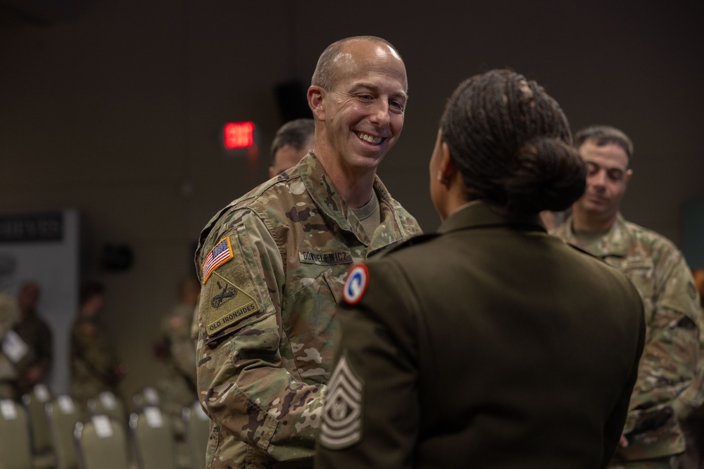 CSM Wiggins Promotion and Farewell Ceremony