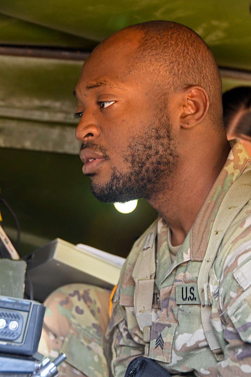 258th Field Artillery trains at NS23