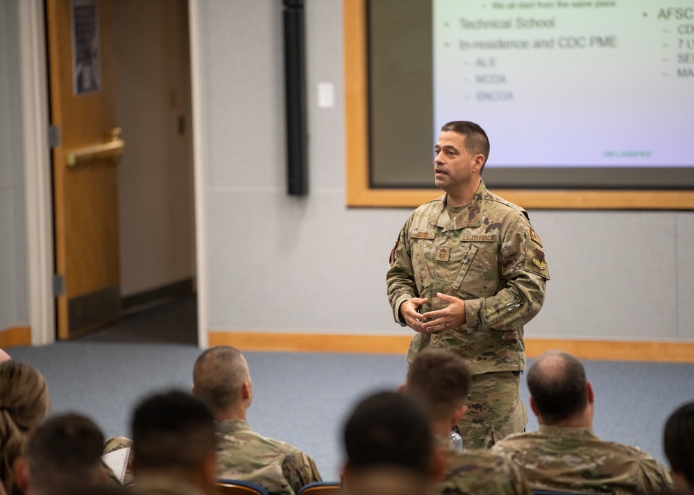 Airmen learn about mentorship, leadership, at 2023 TIME Workshop