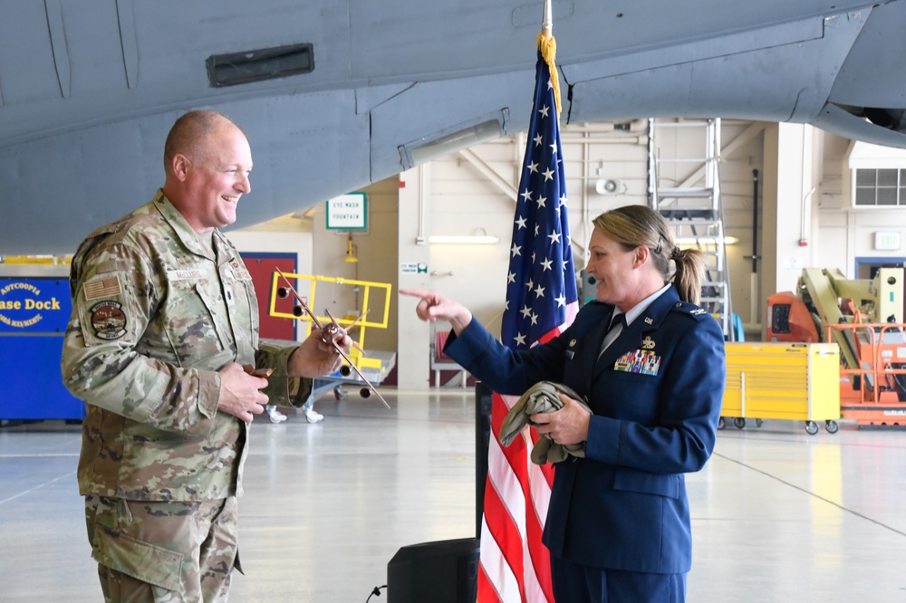 168th Maintenance Group Change of Command