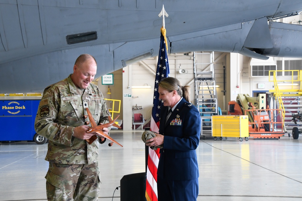 168th Maintenance Group Change of Command