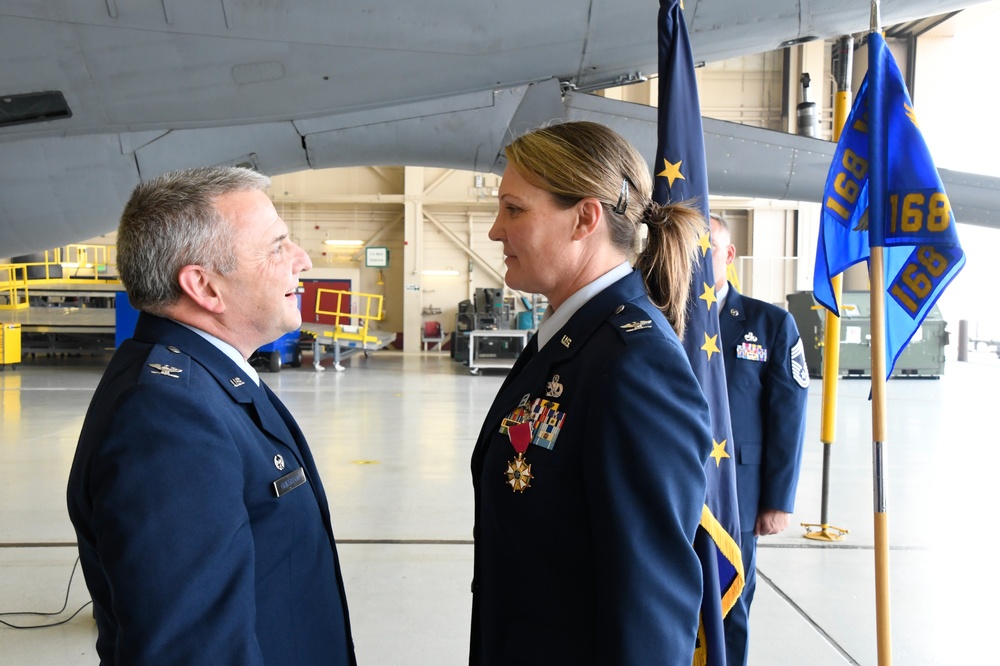 168th Maintenance Group Change of Command