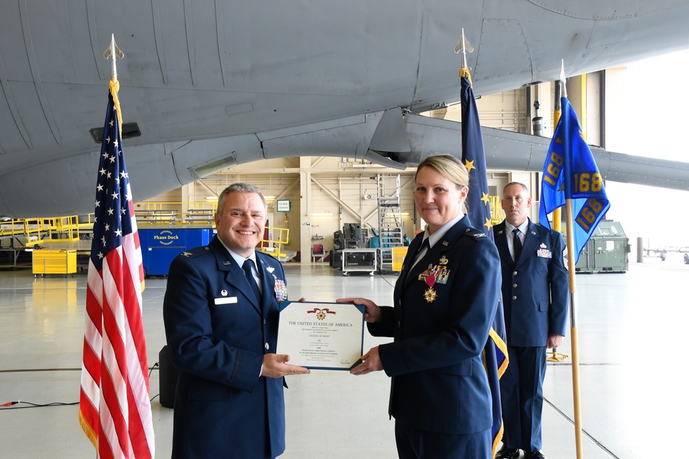 168th Maintenance Group Change of Command