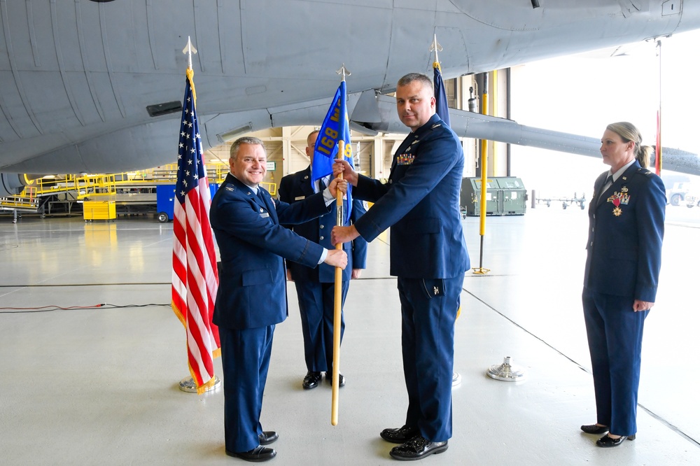 168th Maintenance Group Change of Command