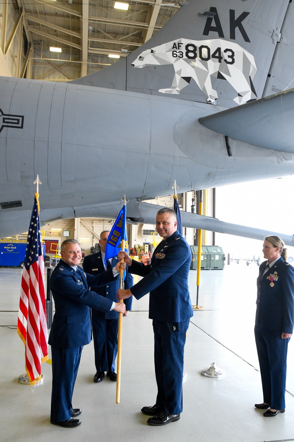 168th Maintenance Group Change of Command