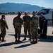 Gen. Thomas Bussiere arrives at Kirtland Air Force Base