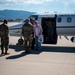 Gen. Thomas Bussiere arrives at Kirtland Air Force Base