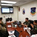Leadership Visits Military Members participating in Vulcan Guard Bolt 5