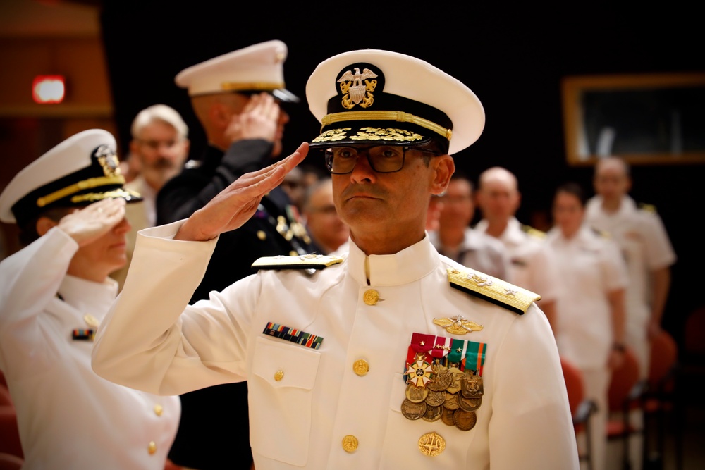 Capt. Franca Jones Assumes Command of Naval Medical Research Command