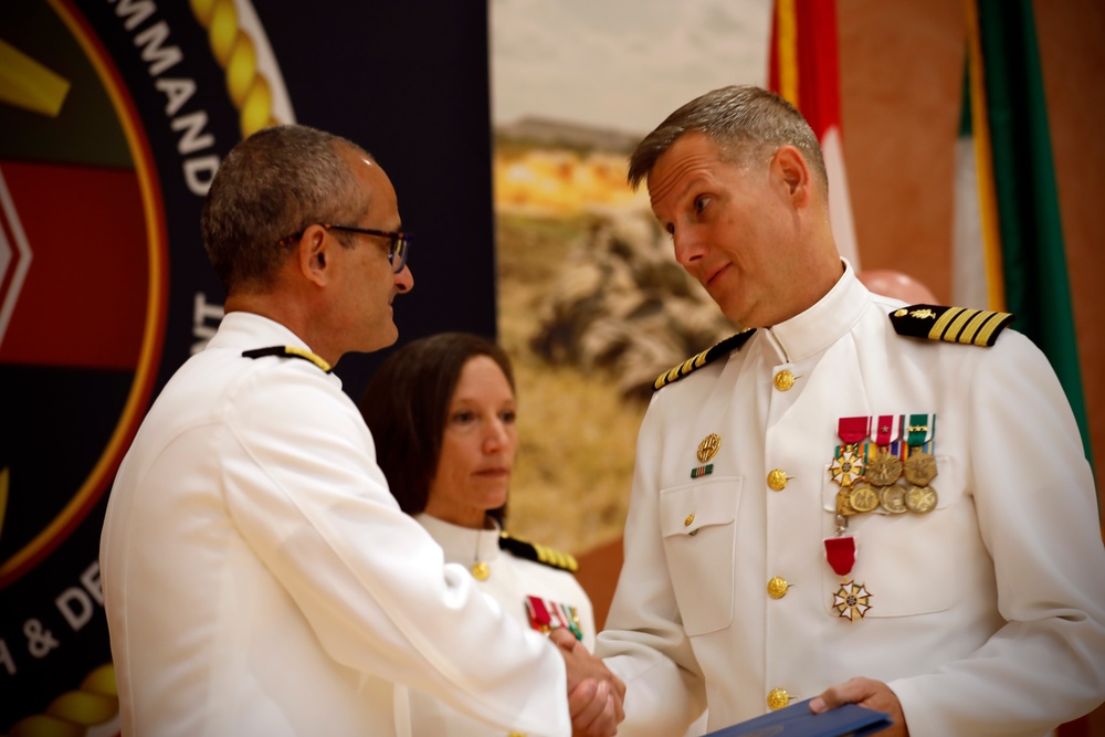 Capt. Franca Jones Assumes Command of Naval Medical Research Command