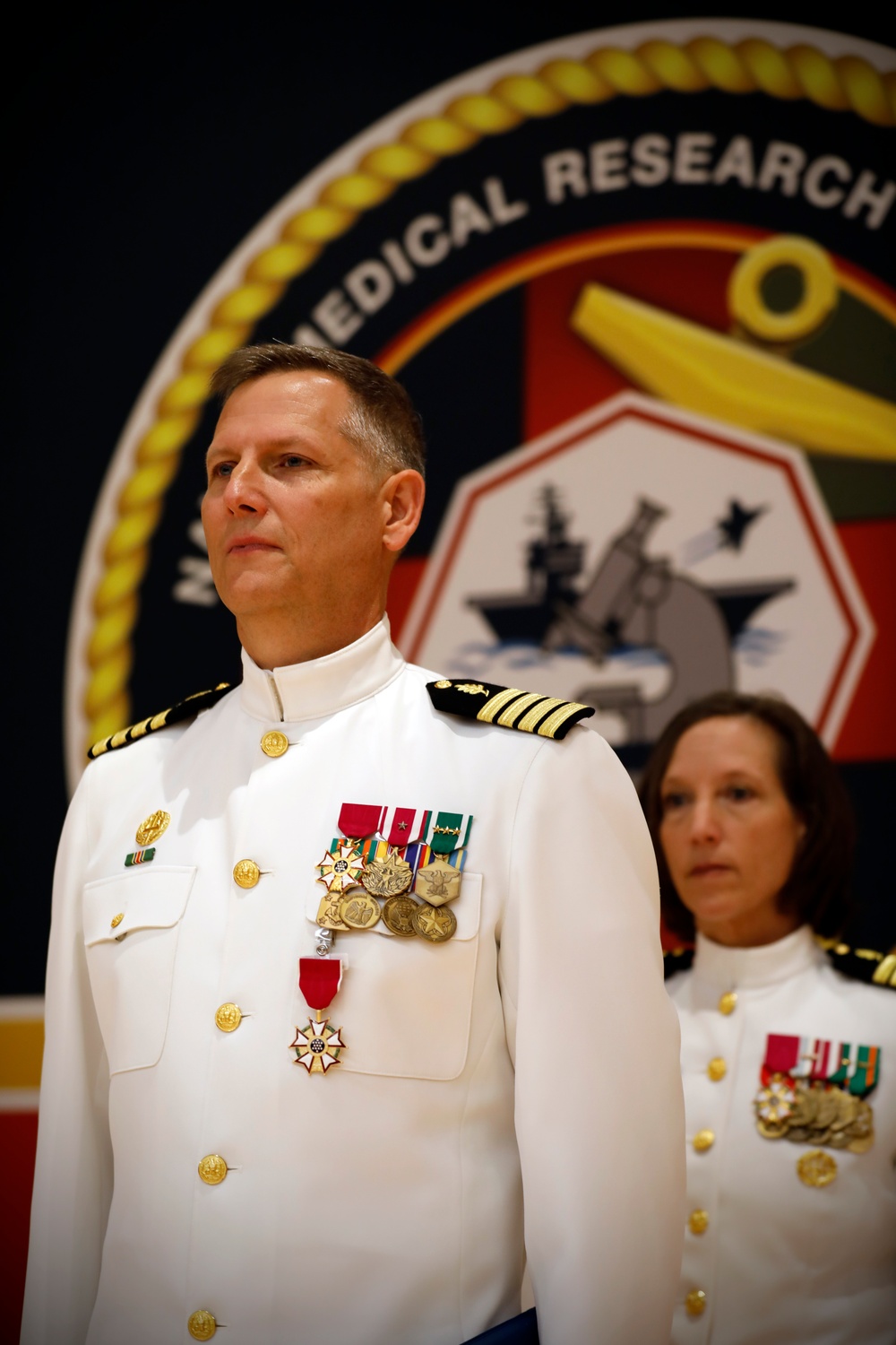 Capt. Franca Jones Assumes Command of Naval Medical Research Command