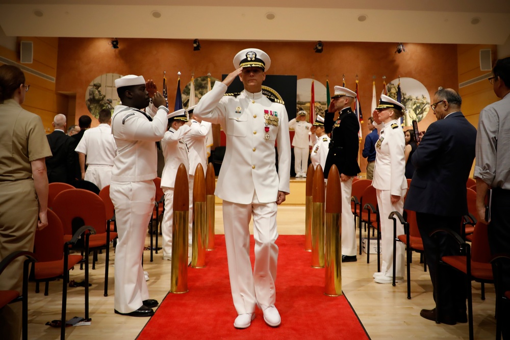 Capt. Franca Jones Assumes Command of Naval Medical Research Command