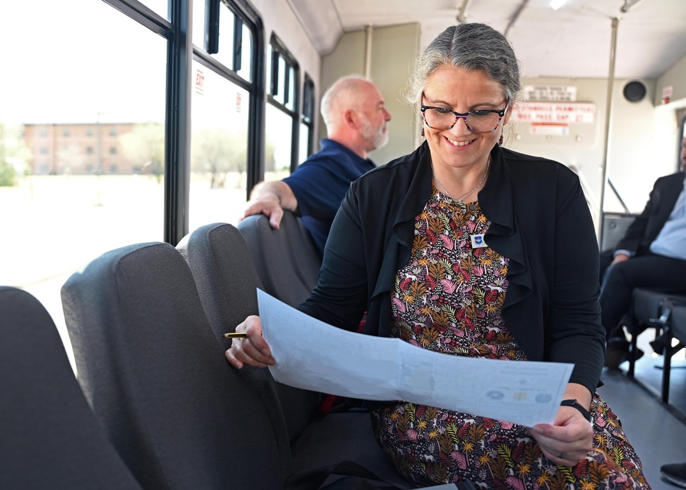 AETC chief learning officer visits Goodfellow