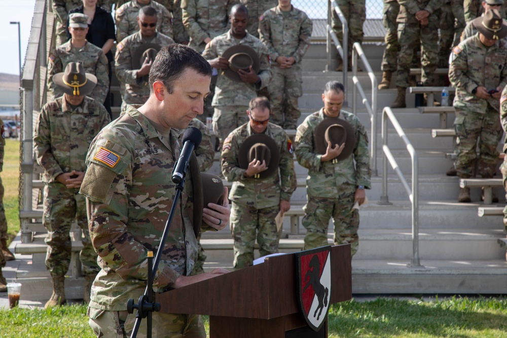 Command Sgt. Maj. Christopher L. Shaiko Change of Responsibility