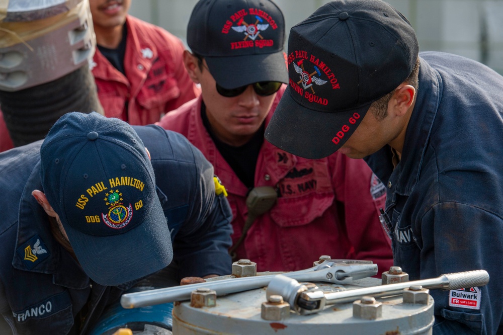 USS Paul Hamilton Singapore Port Visit