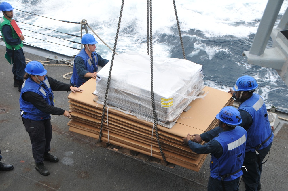 USS William P. Lawrence Replenishment-at-Sea