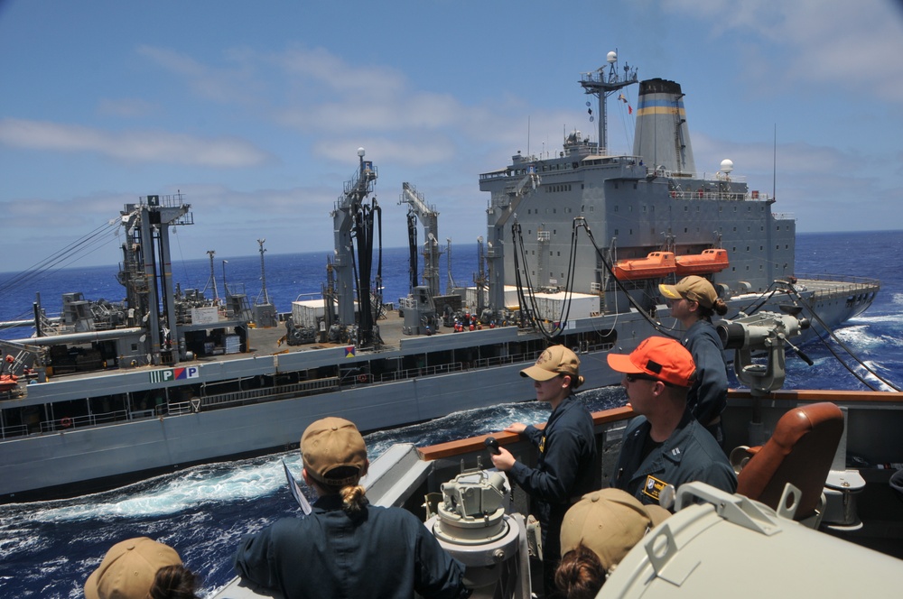 USS William P. Lawrence Replenishment-at-Sea