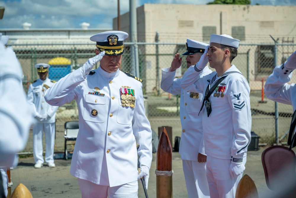 USS Illinois (SSN 786) Change of Command