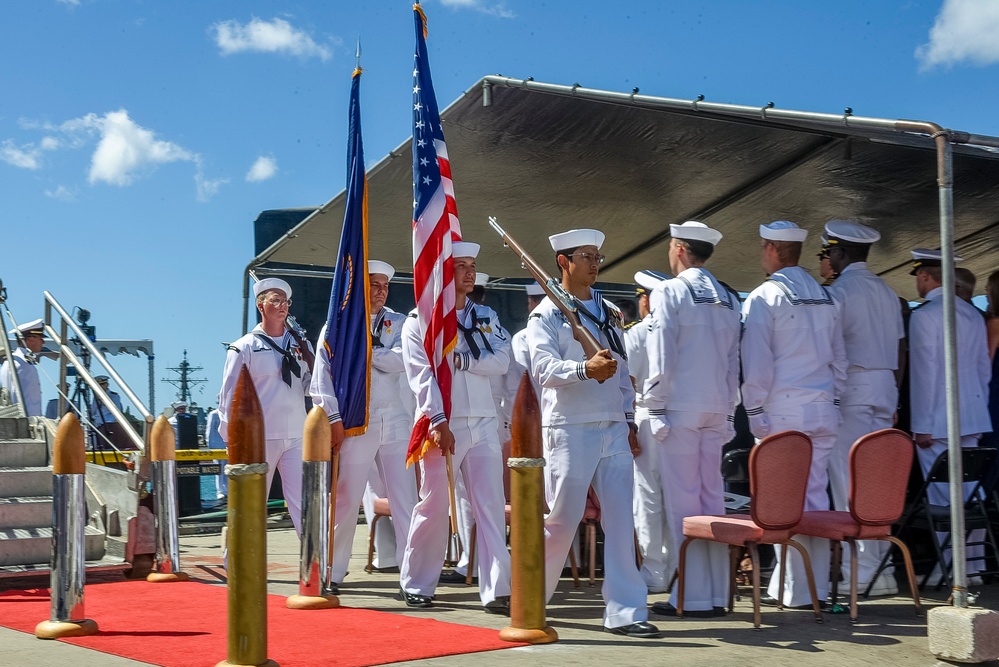 USS Illinois (SSN 786) Change of Command