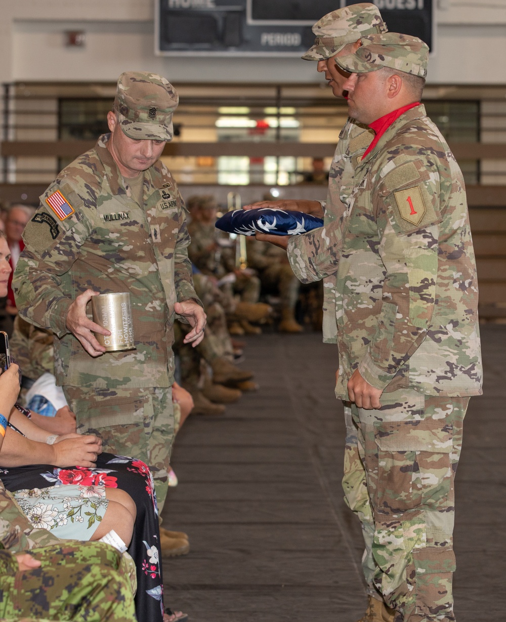 Division Command Sergeant Major Victory with Honors and Relinquishment of Responsibility Ceremonies