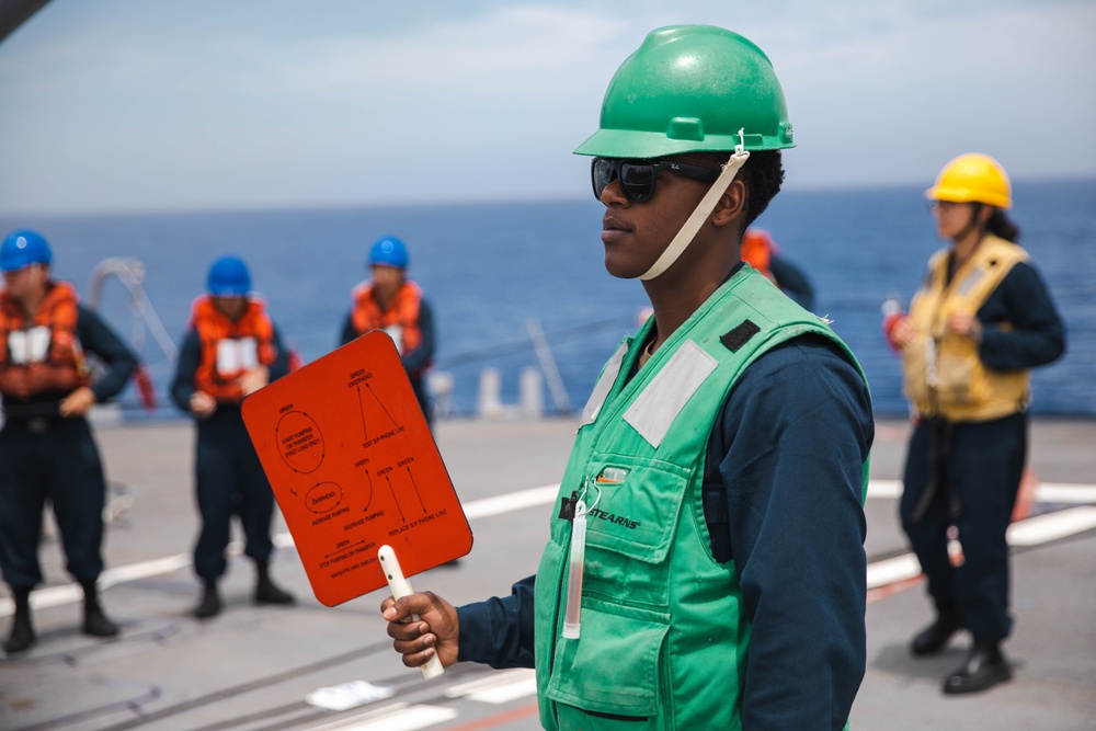 USS Sterett (DDG 104) Replenishment-at-Sea