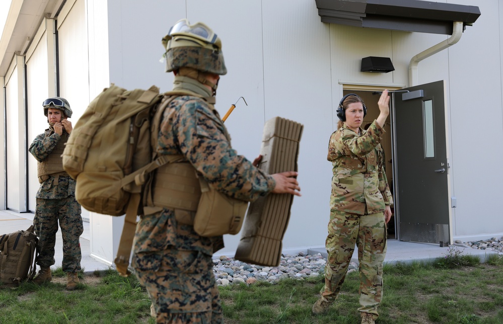 Nebraska Guard helps Marines train at Exercise Northern Strike 2023
