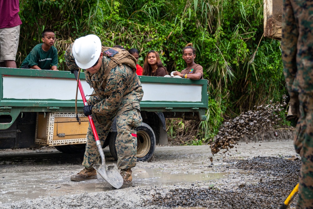 KM23: Weno Road Restoration Project