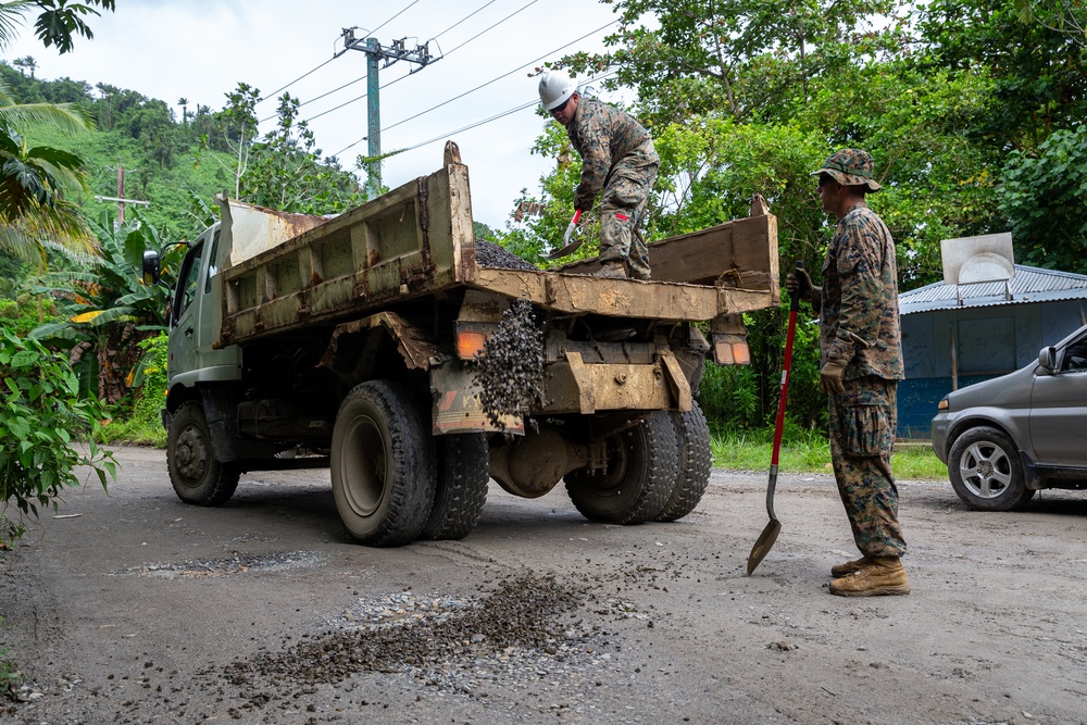 KM23: Weno Road Restoration Project