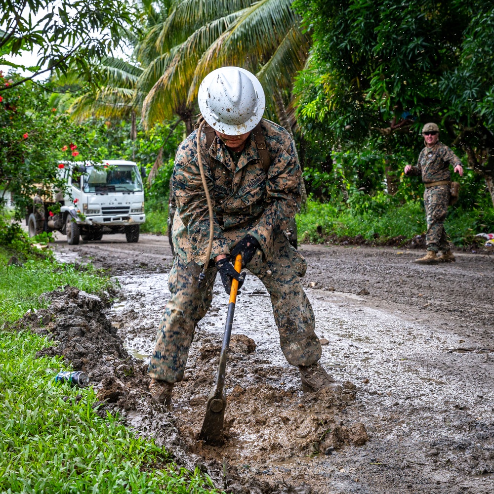 KM23: Weno Road Restoration Project