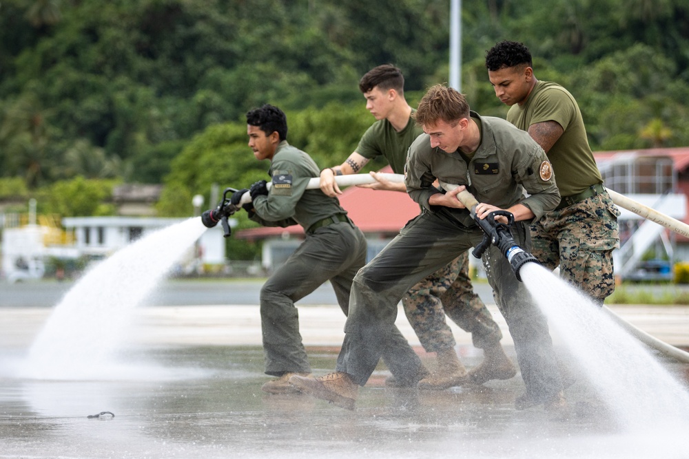 KM23: Chuuk Aircraft Rescue Fire Fighting Training