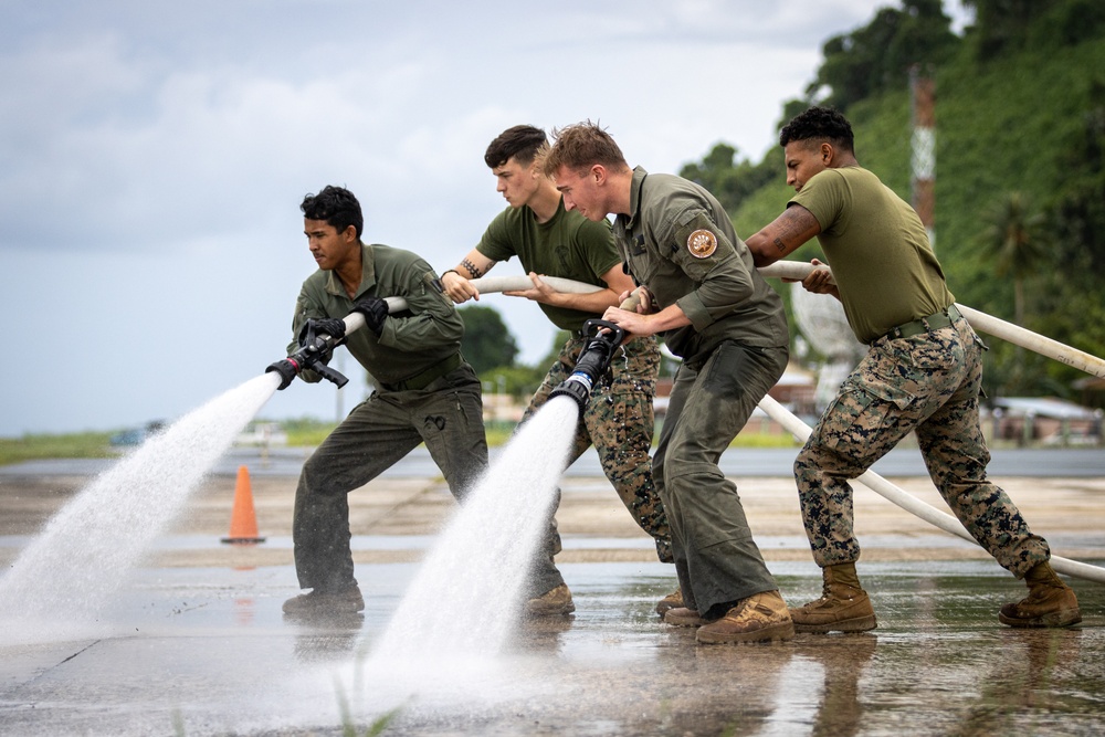 KM23: Chuuk Aircraft Rescue Fire Fighting Training