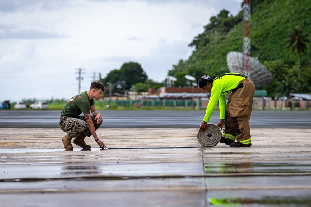 KM23: Chuuk Aircraft Rescue Fire Fighting Training