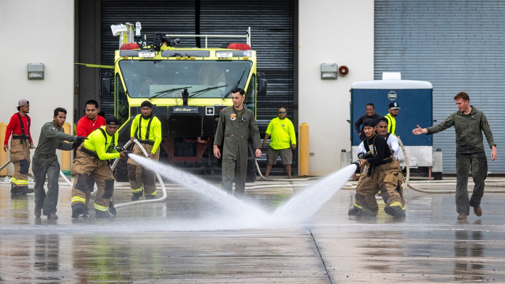 KM23: Chuuk Aircraft Rescue Fire Fighting Training