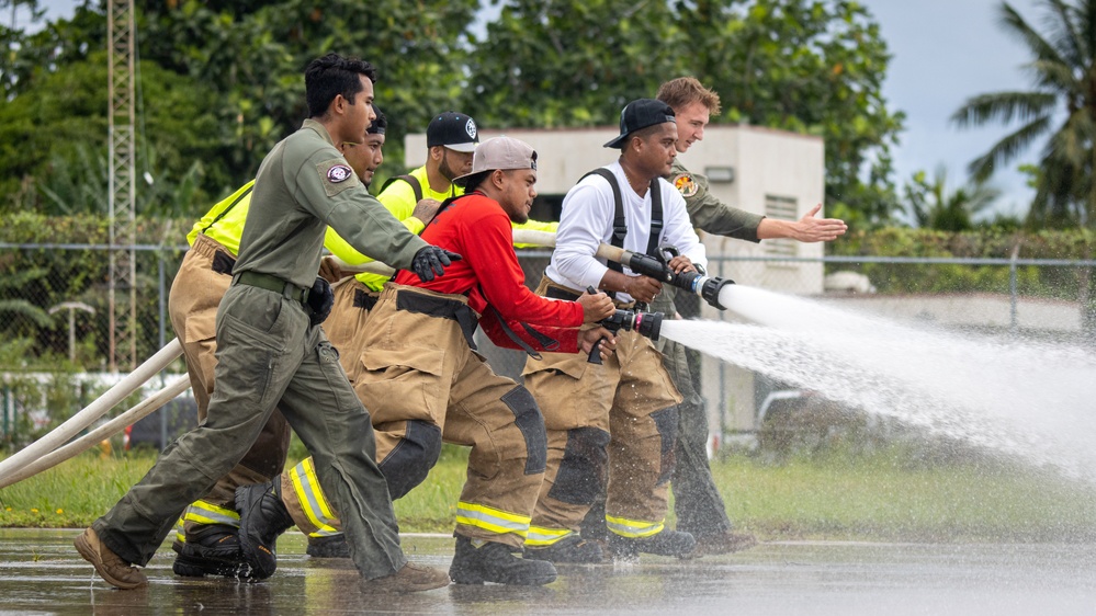 KM23: Chuuk Aircraft Rescue Fire Fighting Training