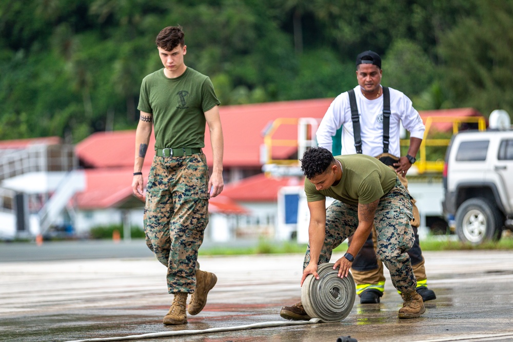 KM23: Chuuk Aircraft Rescue Fire Fighting Training