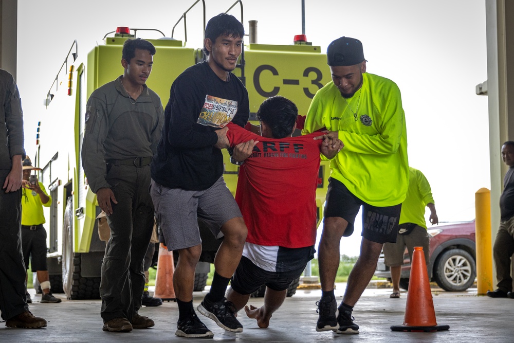 KM23: Chuuk Aircraft Rescue Fire Fighting Training