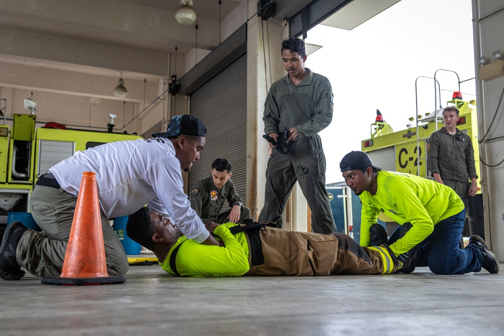 KM23: Chuuk Aircraft Rescue Fire Fighting Training