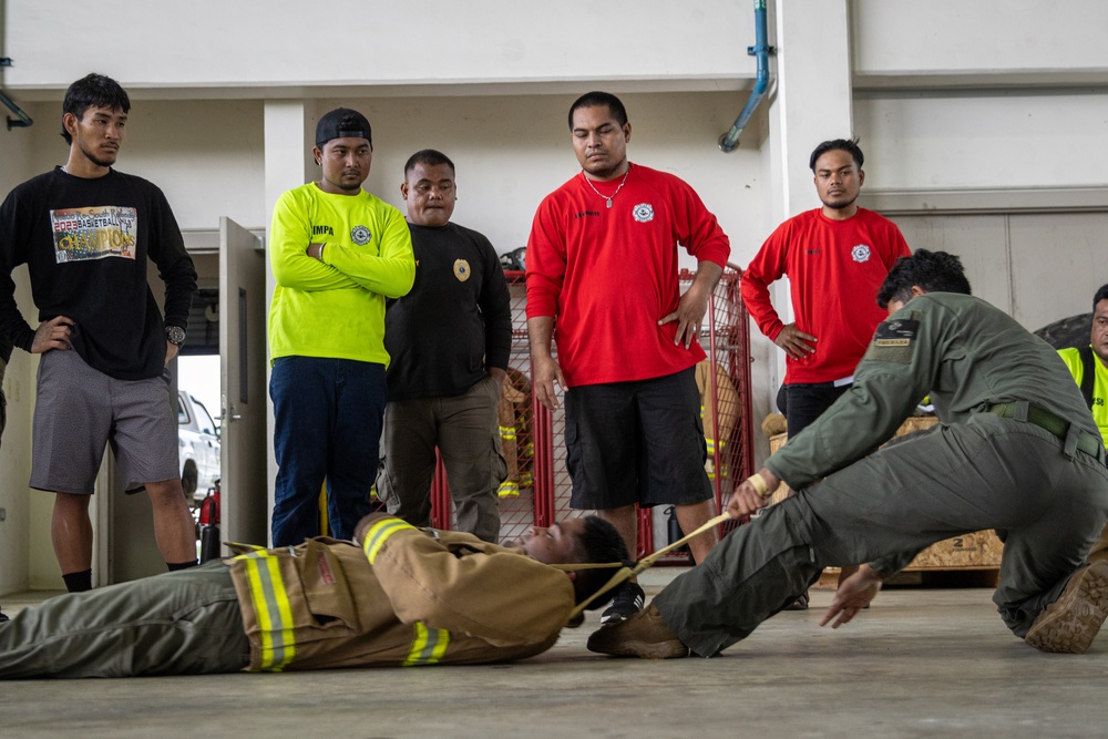 KM23: Chuuk Aircraft Rescue Fire Fighting Training