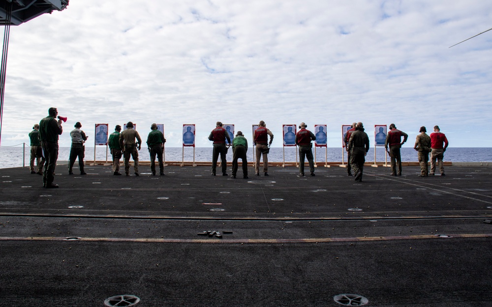 USS Carl Vinson (CVN 70) Live Fire Exercise