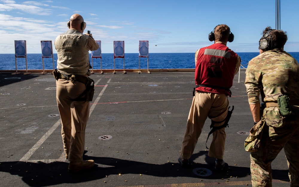 USS Carl Vinson (CVN 70) Live fire Exercise