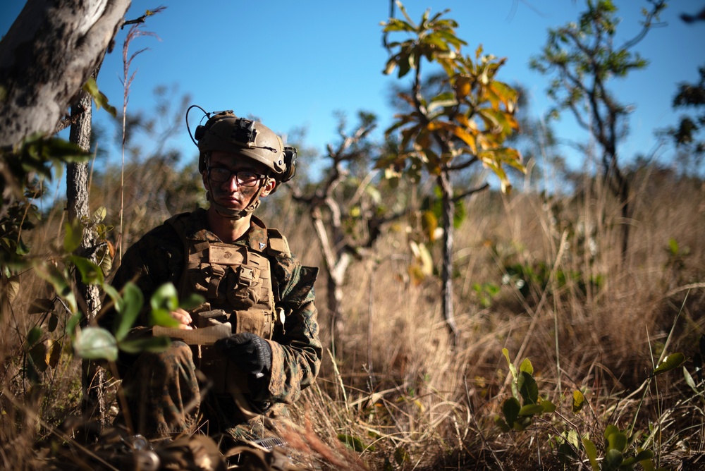 Blue Diamond Marines Train in Brazil during Exercise Formosa