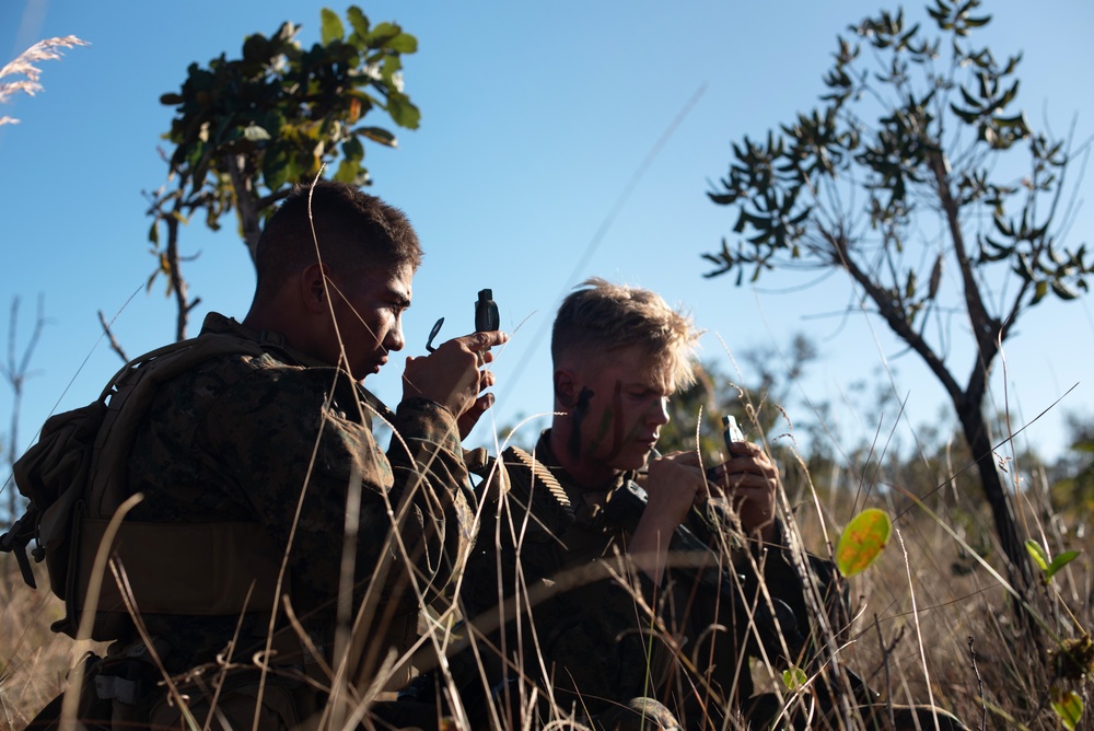 Blue Diamond Marines Train in Brazil during Exercise Formosa