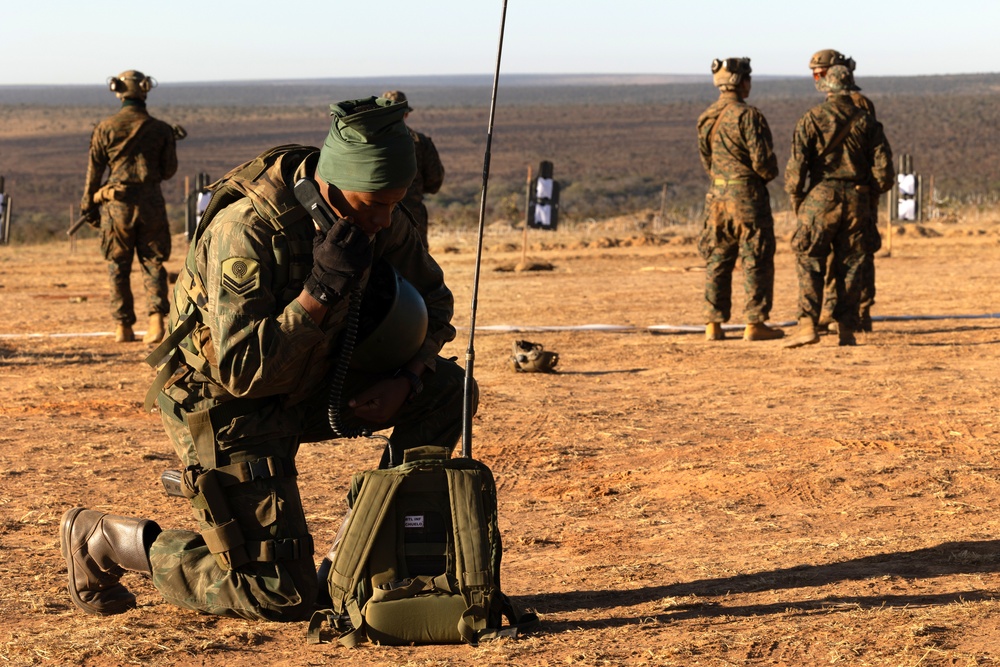 Blue Diamond Marines Train in Brazil during Exercise Formosa