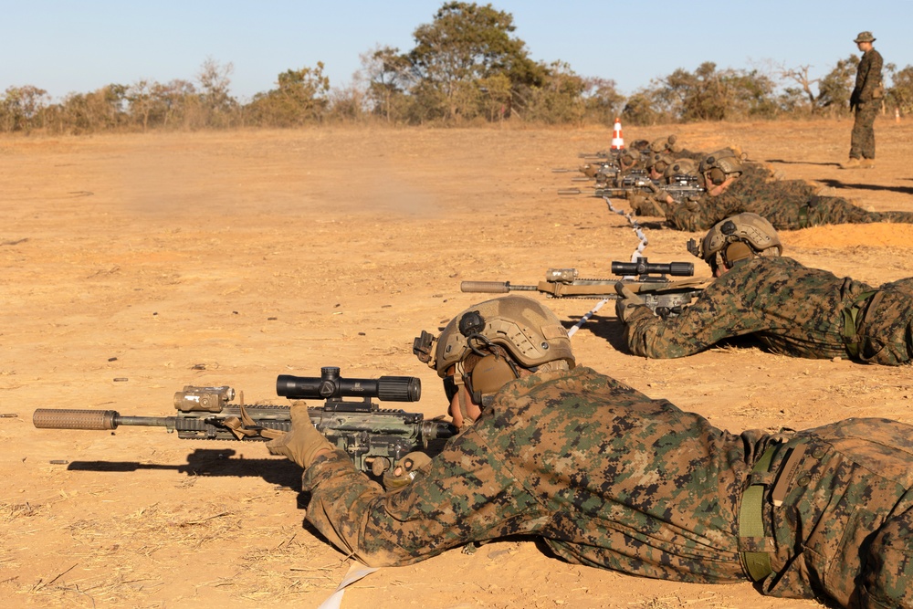 Blue Diamond Marines Train in Brazil during Exercise Formosa