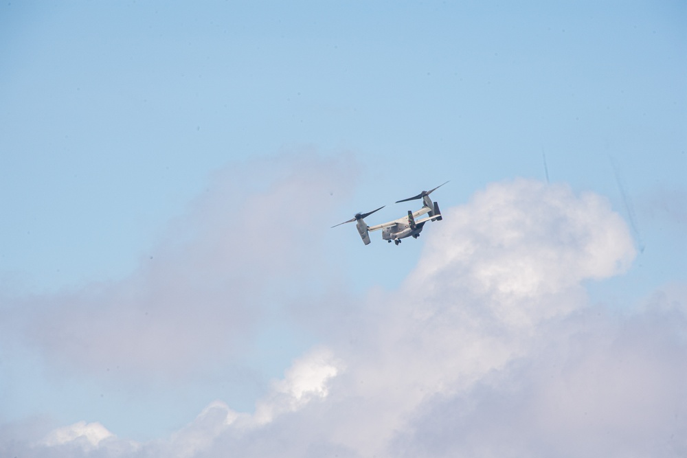 USS America Conducts Flight Operations During Humanitarian Assistance Operations