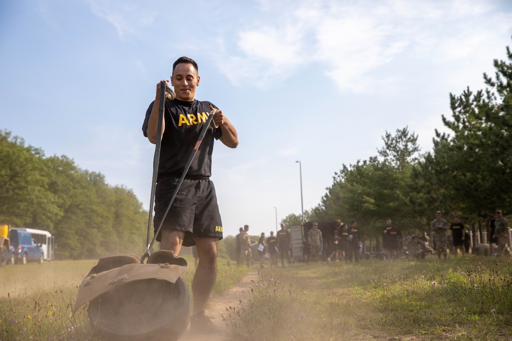 115th ESB Conducts ACFT During Northern Strike 23